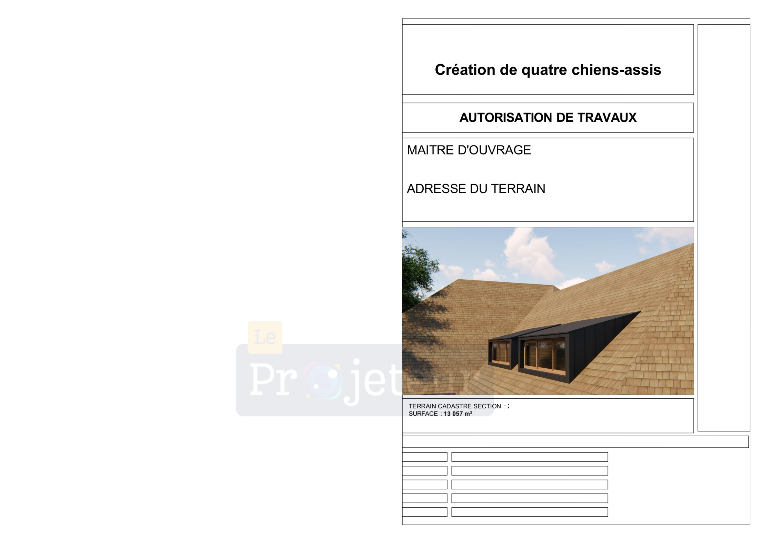 Déclaration préalable