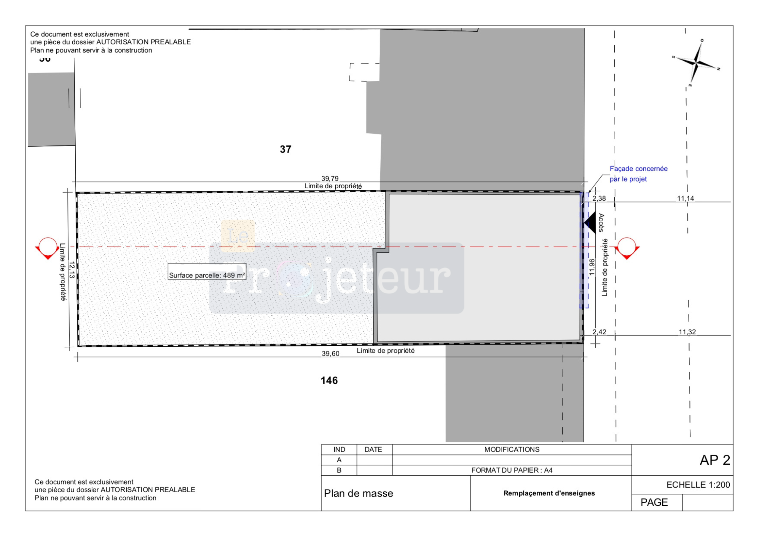 Déclaration préalable ENSEIGNE (3)