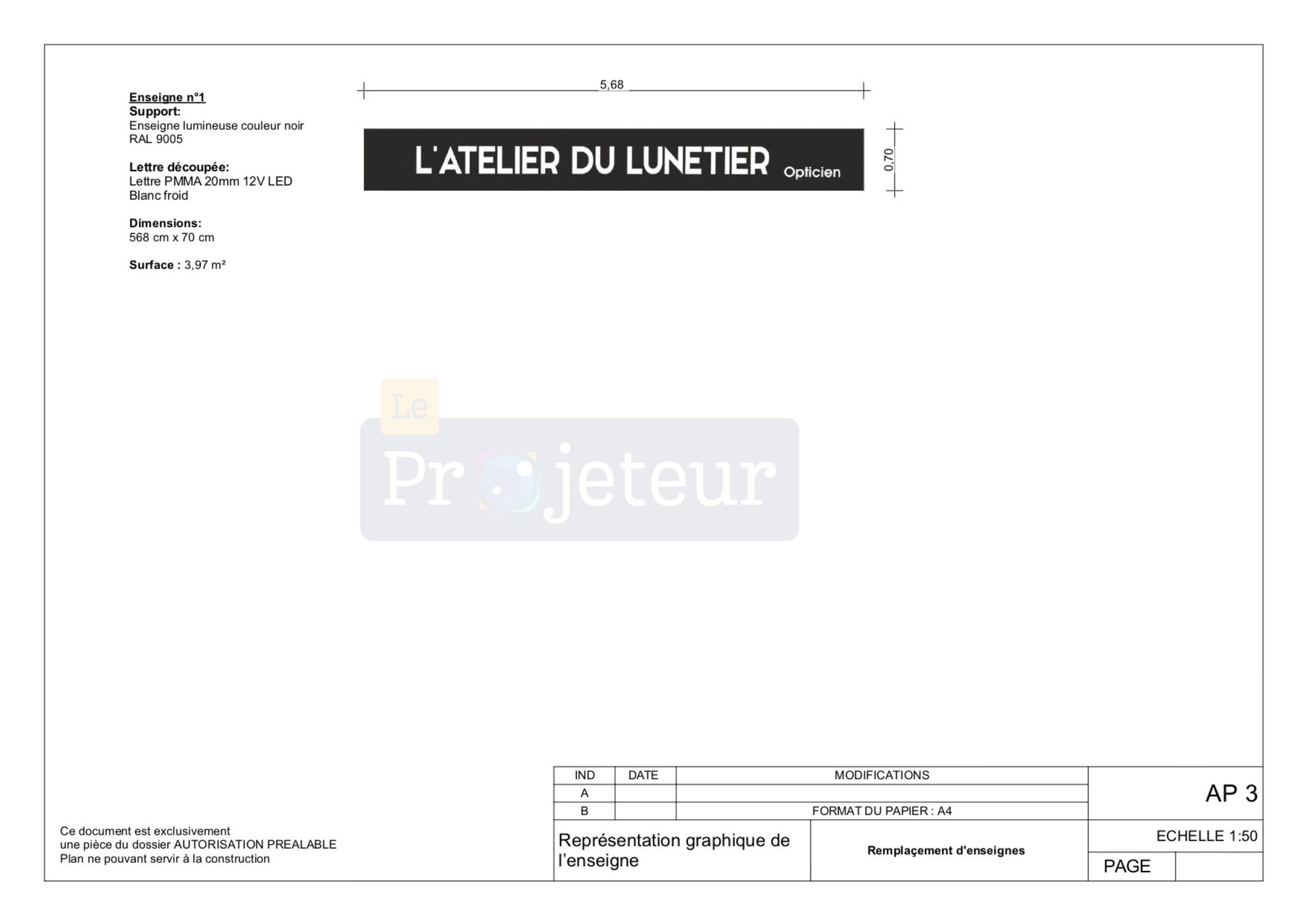 Déclaration préalable ENSEIGNE (4)